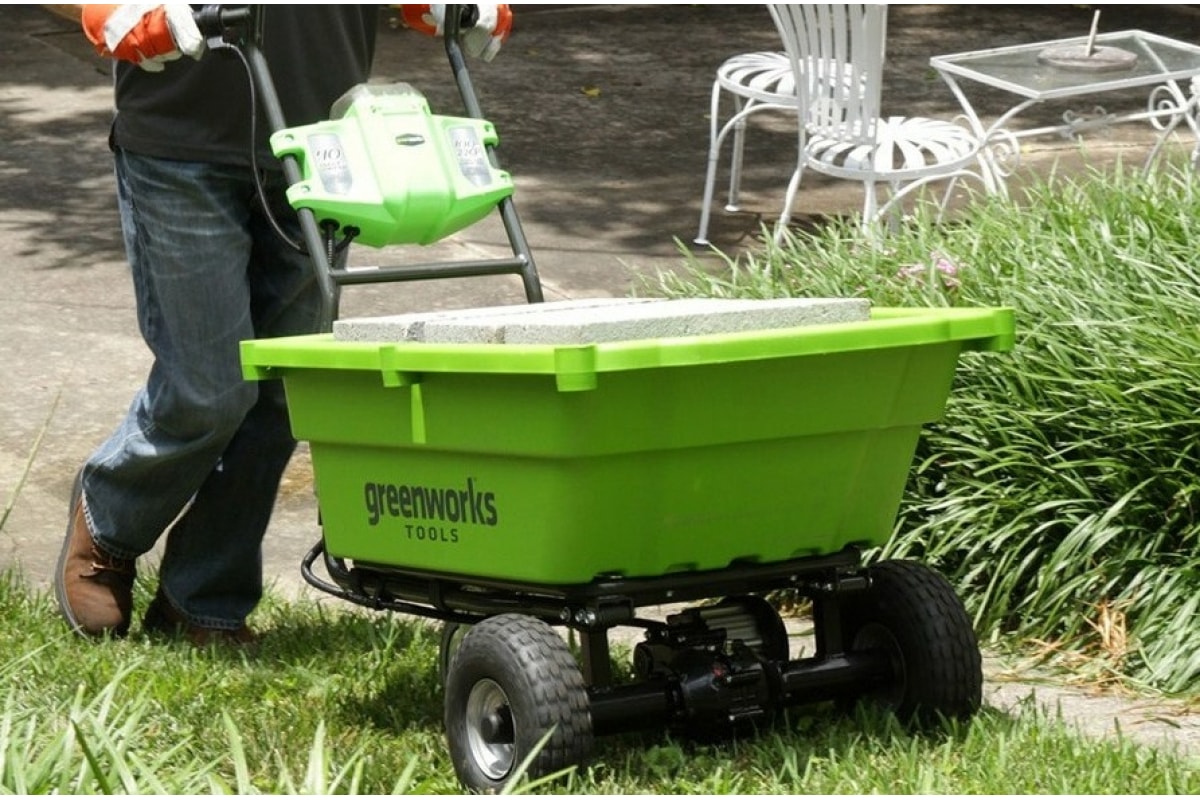 Тележка аккумуляторная самоходная Greenworks G40GC