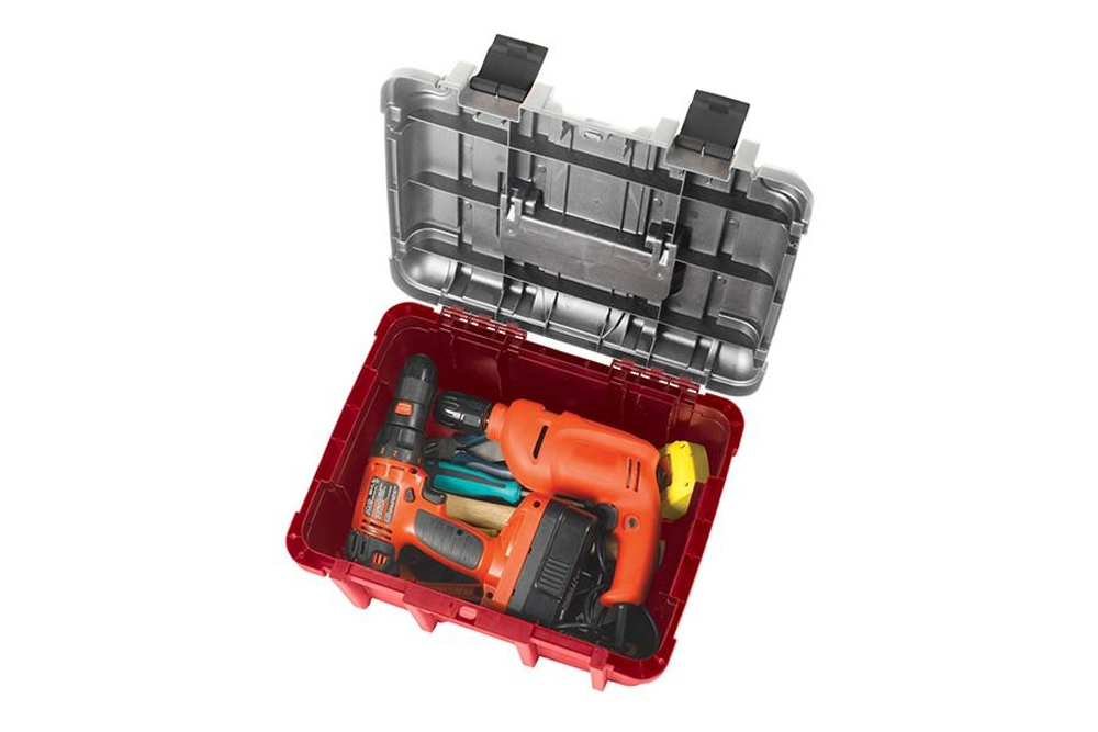 Ящик для инструментов Keter 16" POWER TOOL BOX (Пауэр Тул Бокс), красный/серый