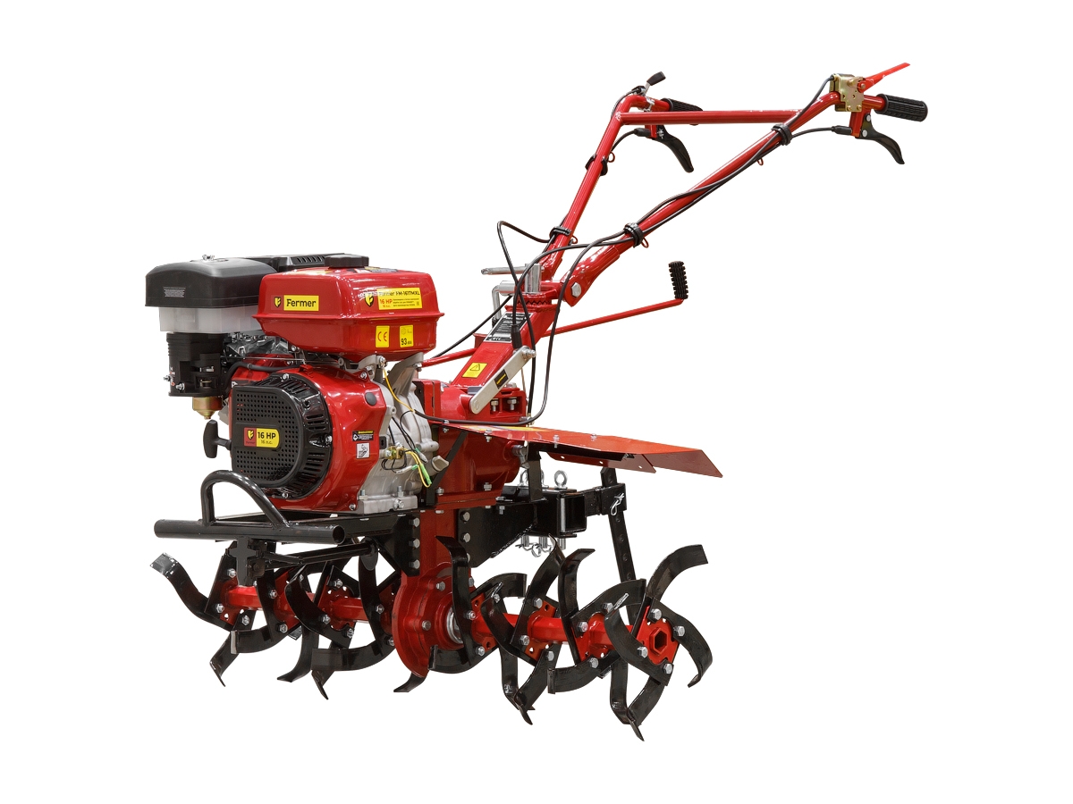 Культиватор бензиновый FERMER FM-1617MXL колеса 6.50-12