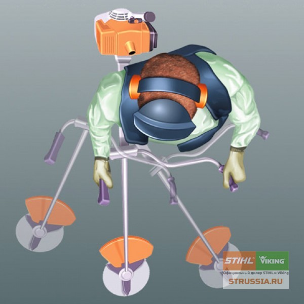 Аккумуляторный триммер Stihl FSA 130, GSB 260-2