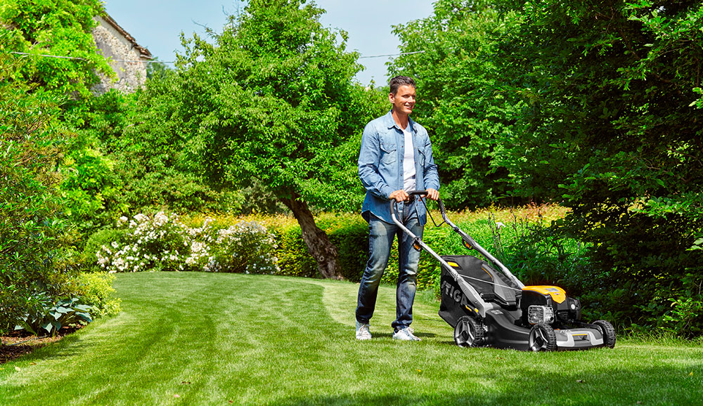 Бензиновая газонокосилка Stiga TWINCLIP 55 S B