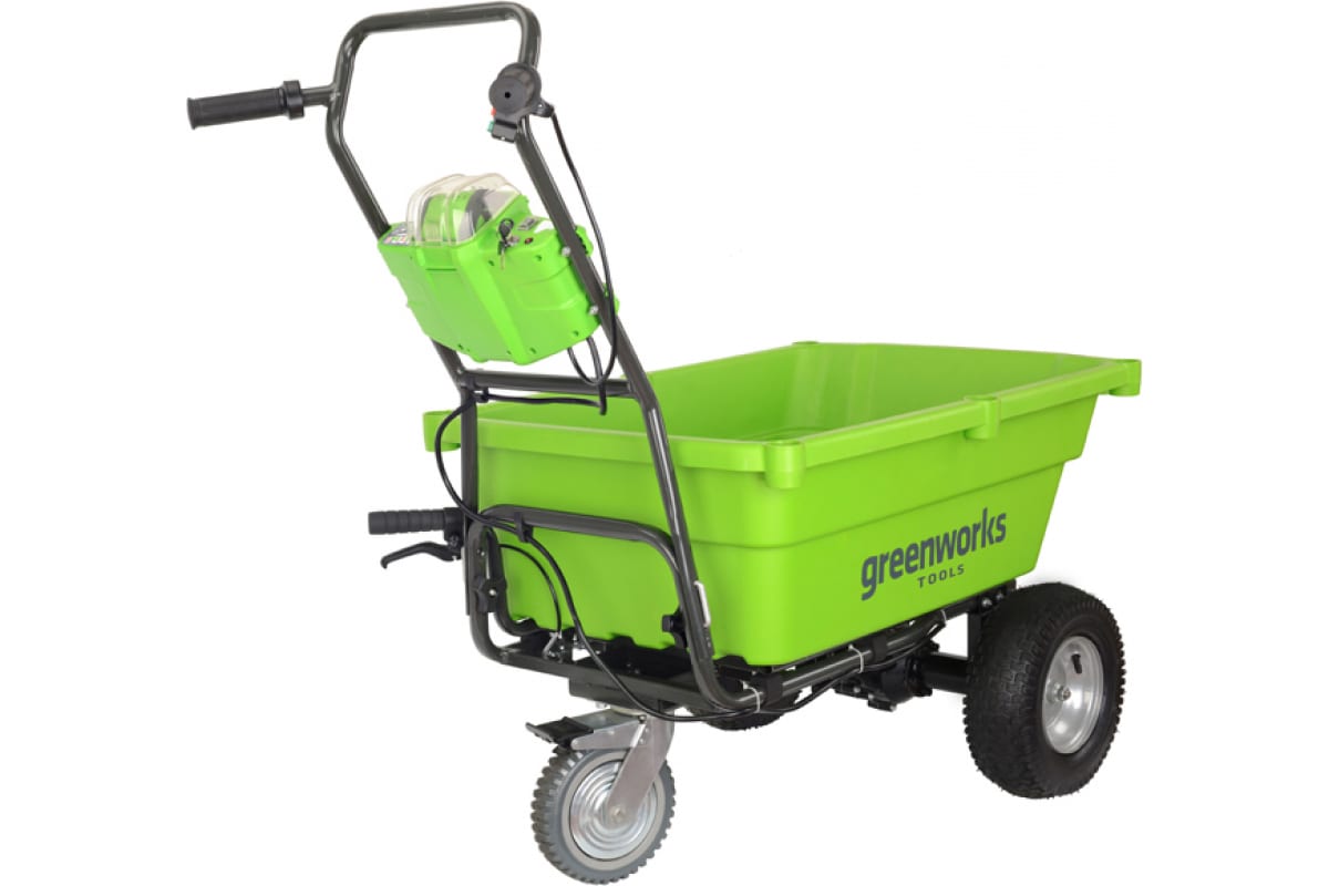 Тележка аккумуляторная самоходная Greenworks G40GC