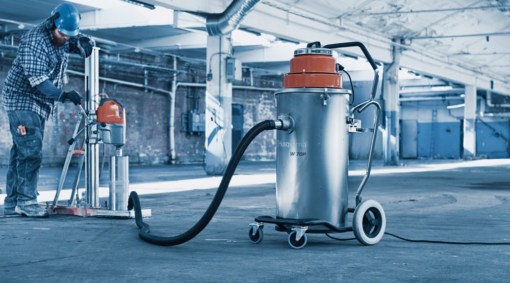 Промышленный пылесос Husqvarna W70P