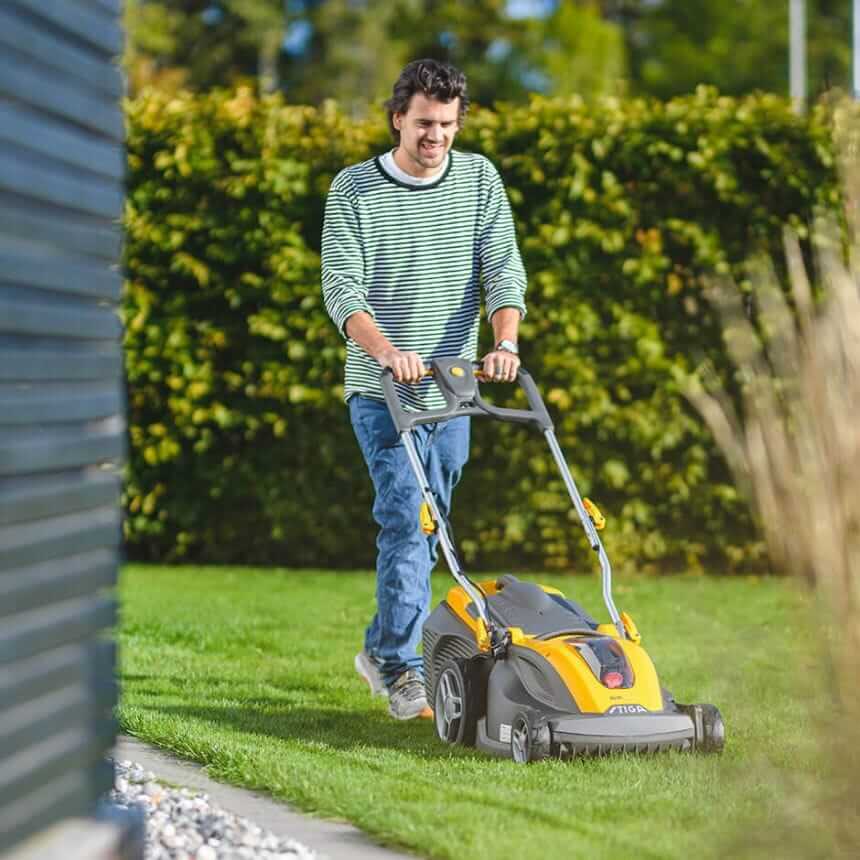 Газонокосилка аккумуляторная несамоходная STIGA SLM 544 AE (без АКБ и ЗУ)
