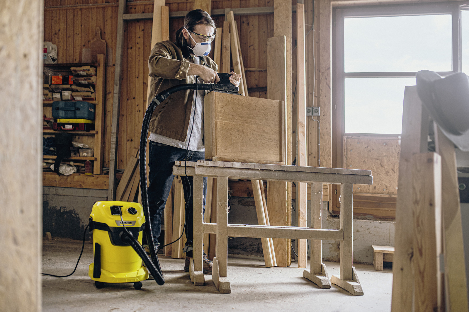 Пылесос сухой и влажной уборки Karcher WD 3 P V-17/4/20