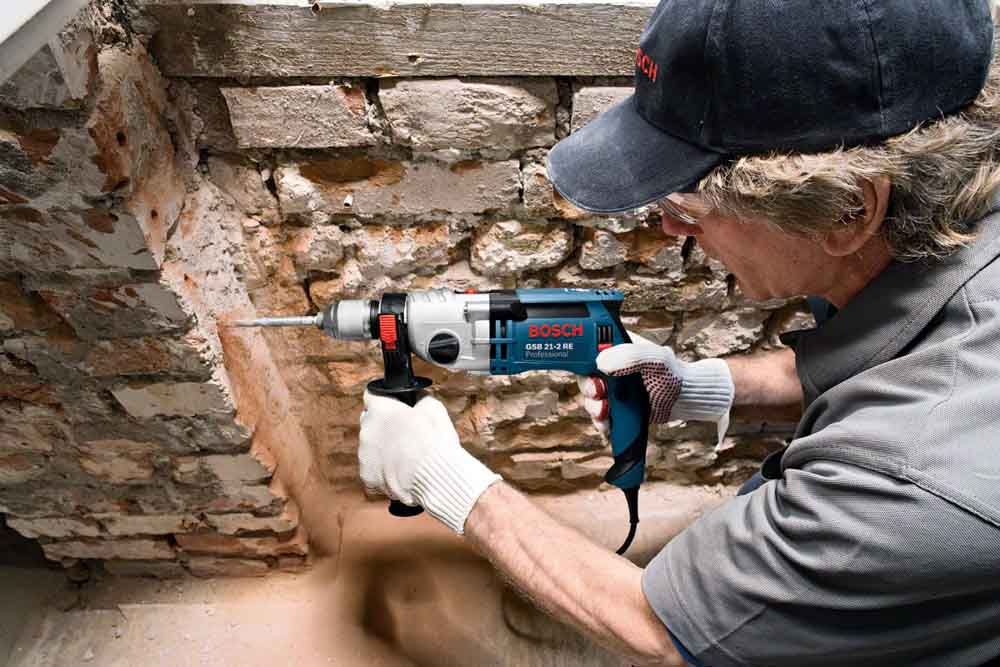 Дрель ударная Bosch GSB 21-2 RE Professional (0.601.19C.500)