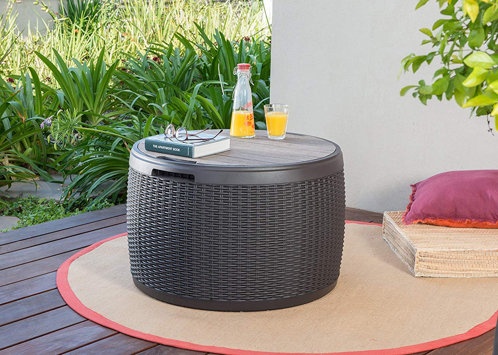 Стол-сундук Keter CIRCA RATTAN BOX