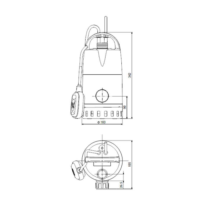Погружной насос Grundfos Unilift CC 9 M1