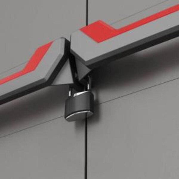 Шкаф пластиковый STILO GLR/BK/RB KETER