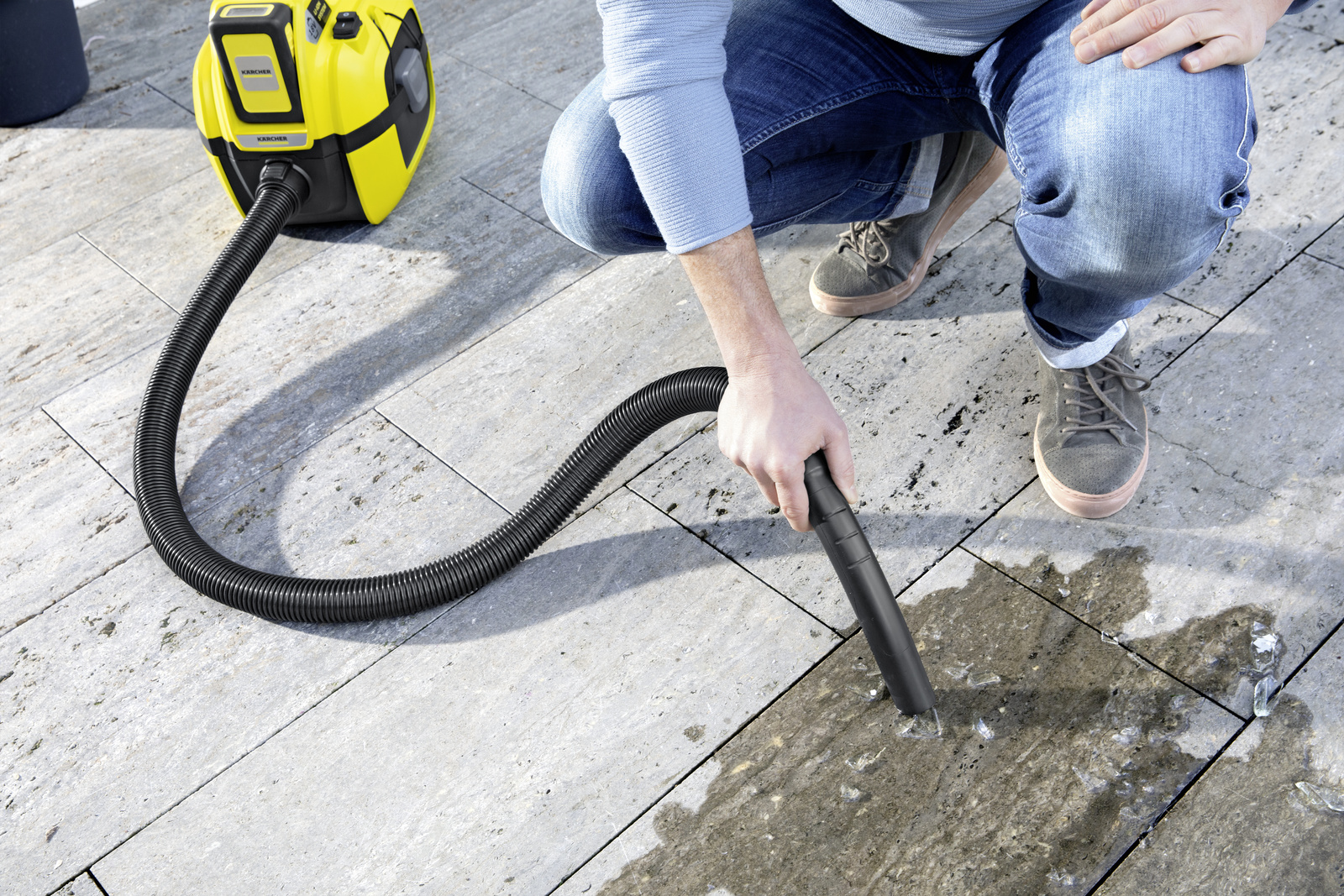 Аккумуляторный хозяйственный пылесос Karcher WD 1 Compact Battery *INT