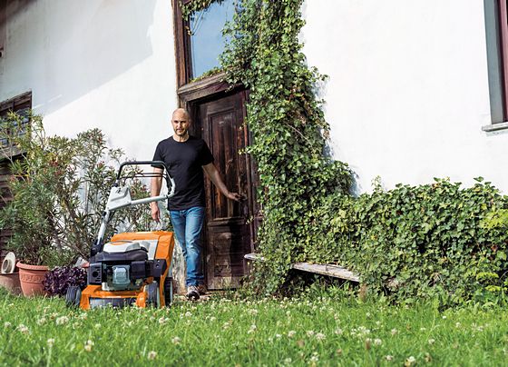 Бензиновая газонокосилка STIHL RM 650 VE