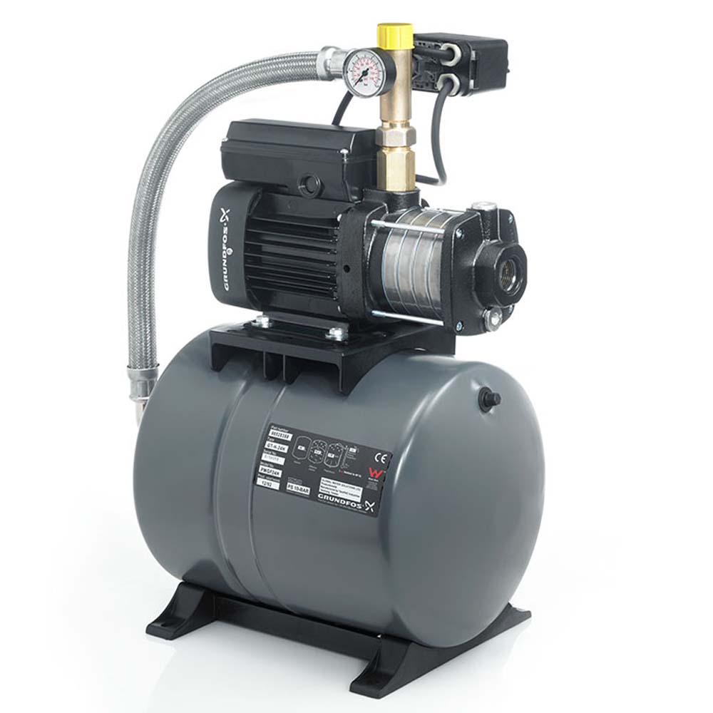 Станция водоснабжения Grundfos CMB 3-37 (бак 60 литров)
