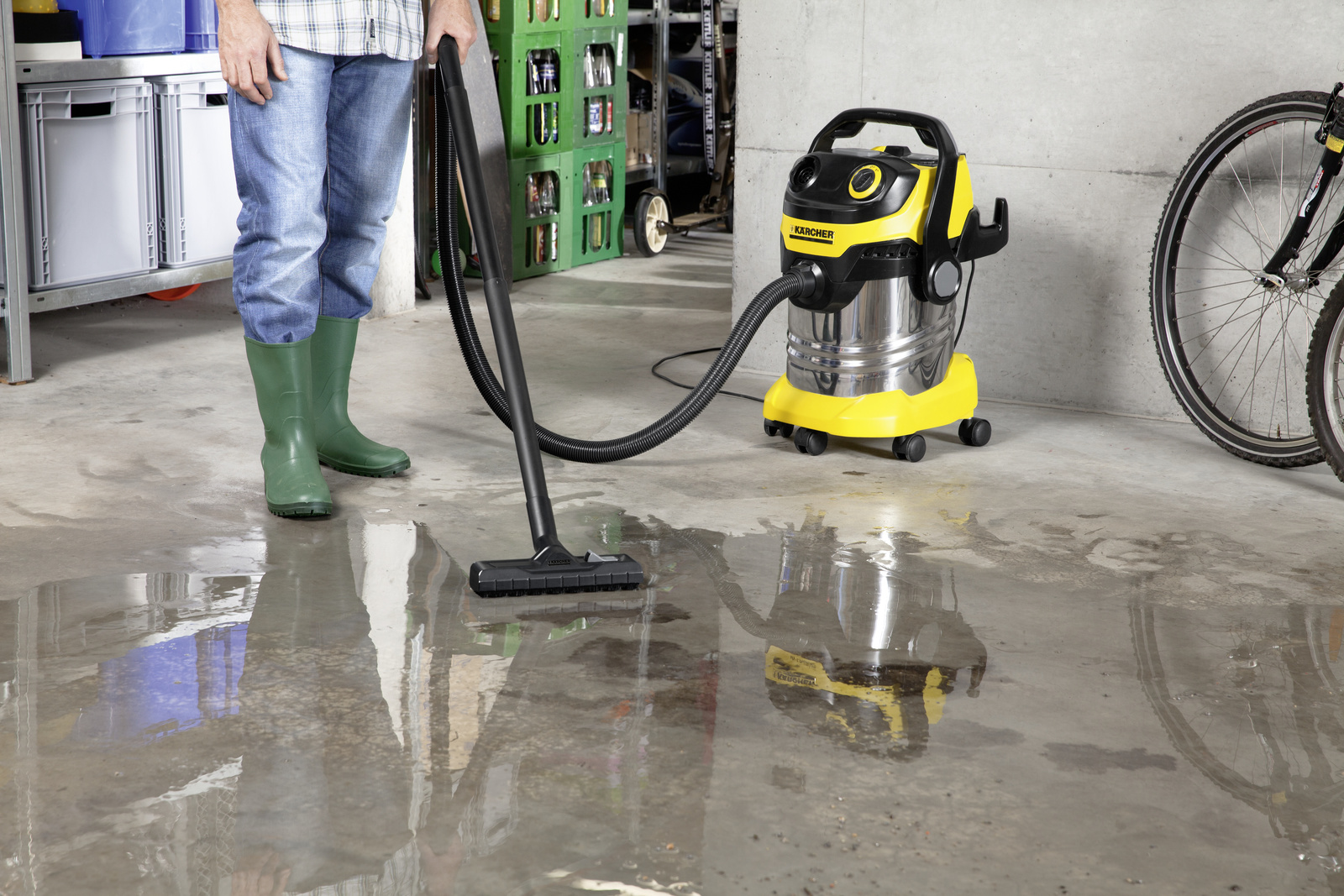 Пылесос сухой и влажной уборки Karcher WD 5 P Premium