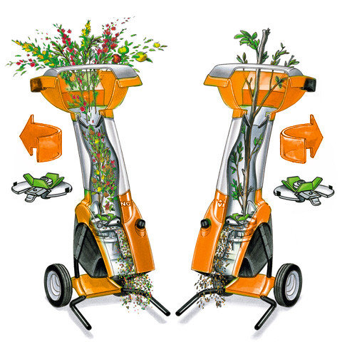 Садовый измельчитель STIHL GHE 375