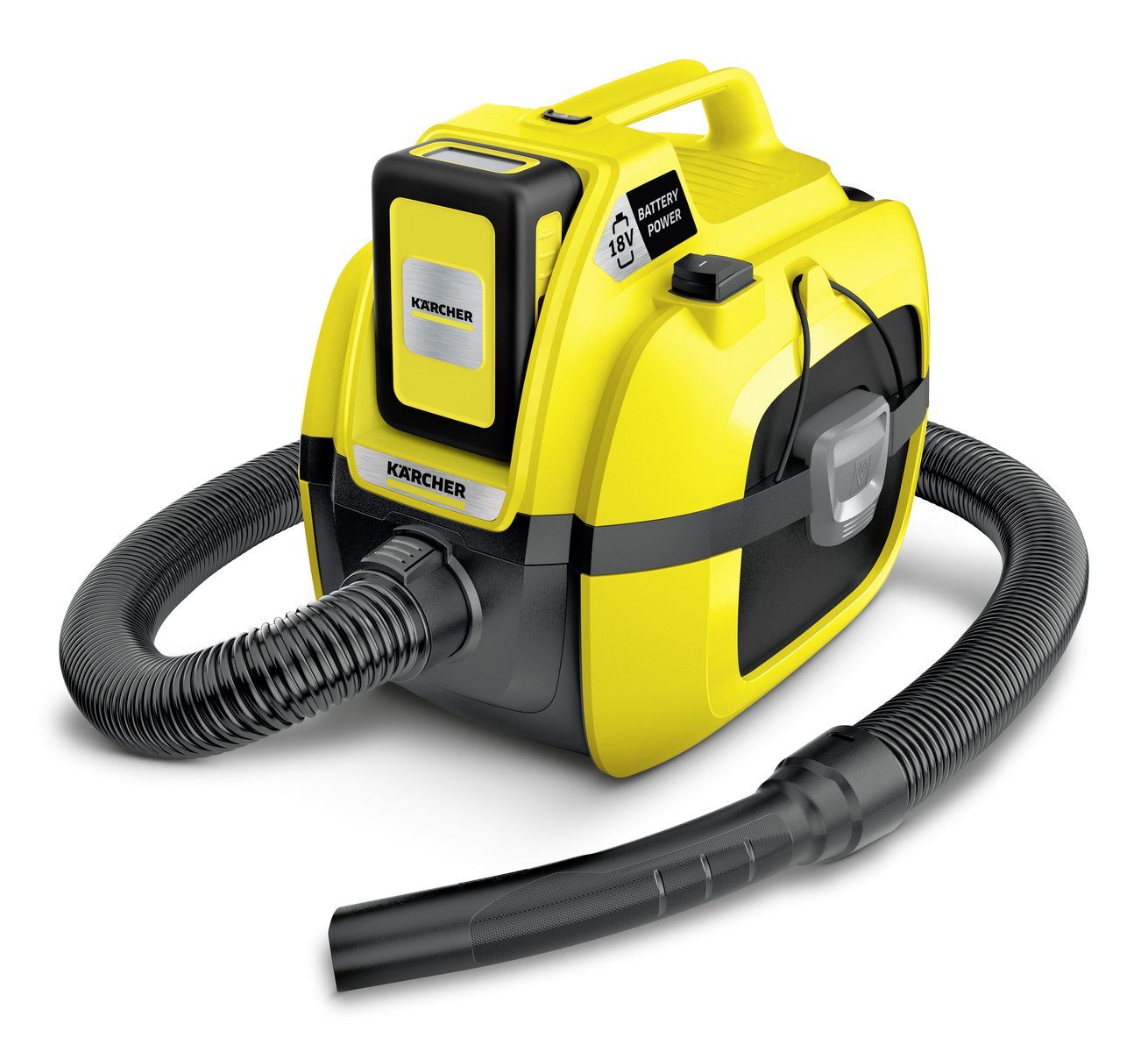 Аккумуляторный хозяйственный пылесос Karcher WD 1 Compact Battery *INT