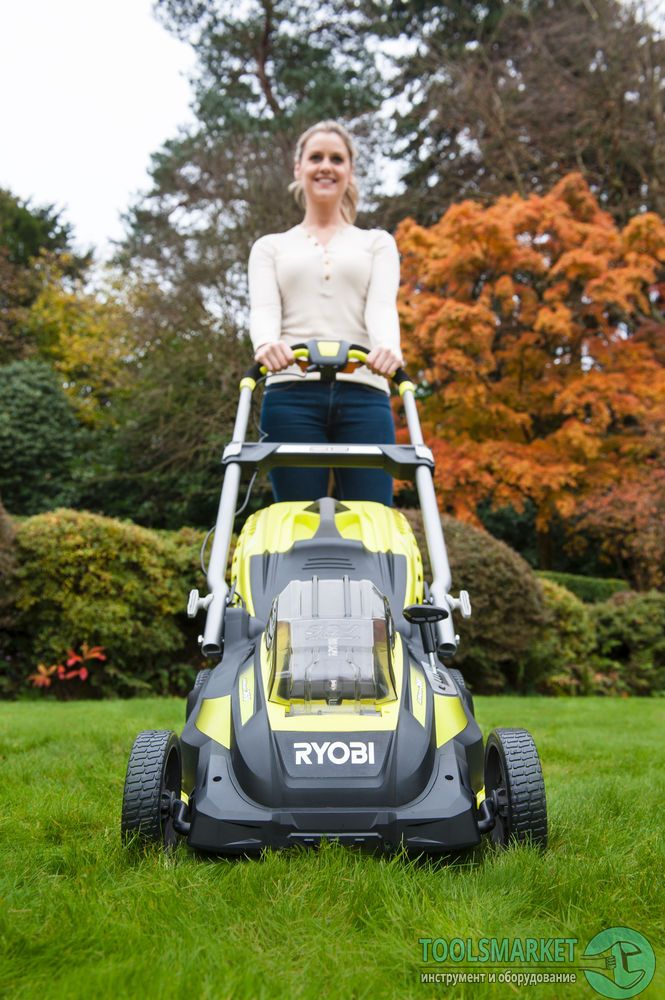 Аккумуляторная газонокосилка Ryobi RLM 36 X 41 H 50 P