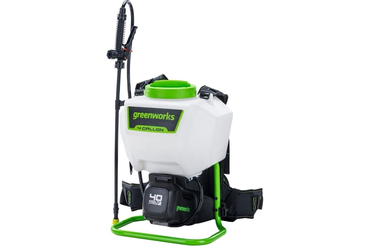 Аккумуляторный опрыскиватель GreenWorks G40BPS
