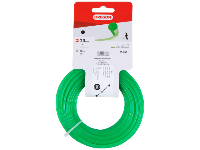 Леска ф 2.4 мм х 15 м кругл. сеч. OREGON Леска ф 2.4 мм х 15 м кругл. сеч. OREGON