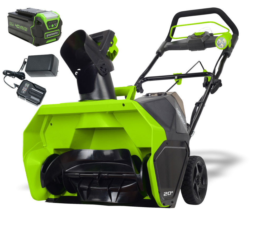 Снегоуборщик аккумуляторный Greenworks GD40SB