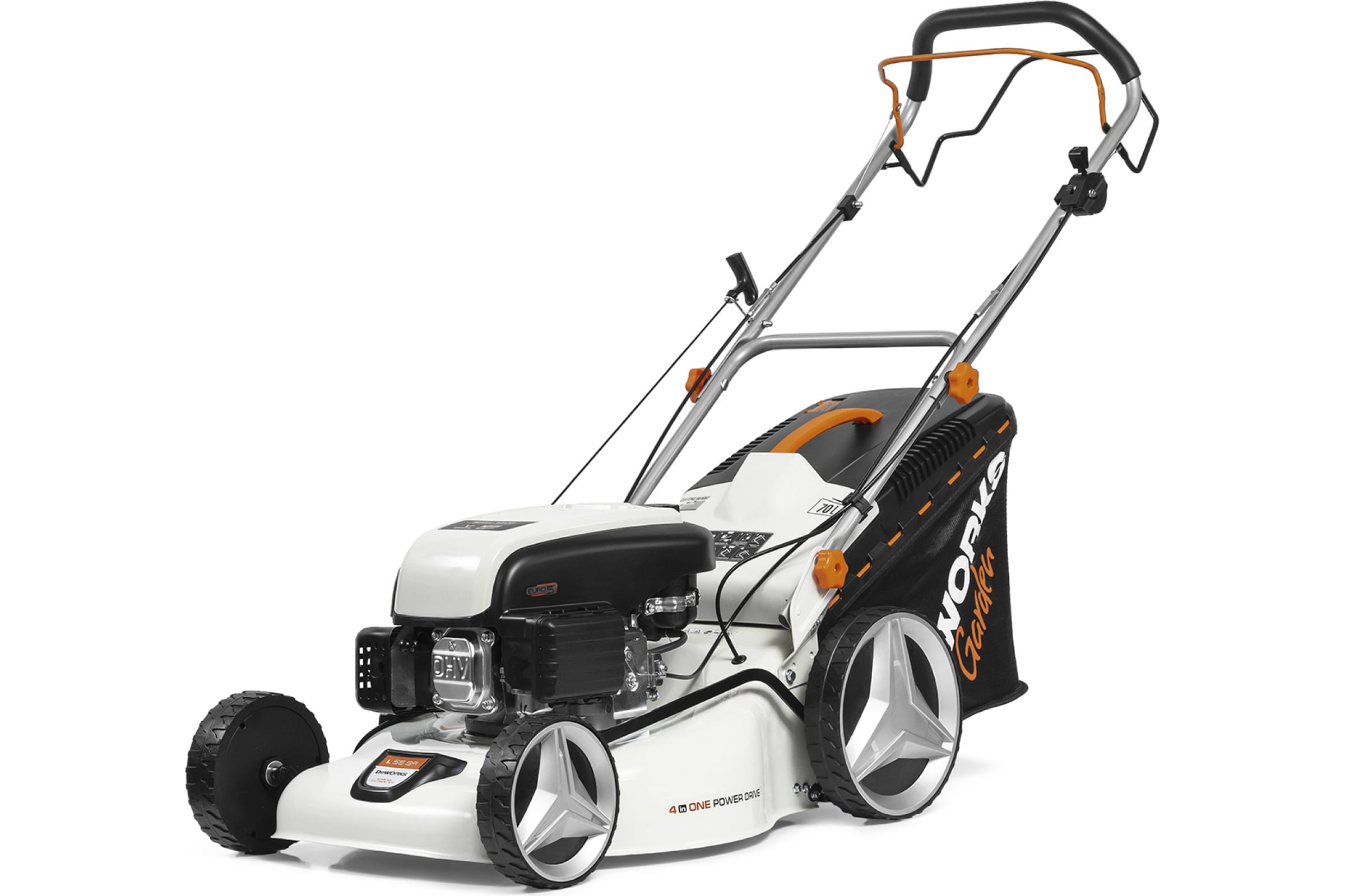 Газонокосилка бензиновая самоходная DeWORKS L 55SP